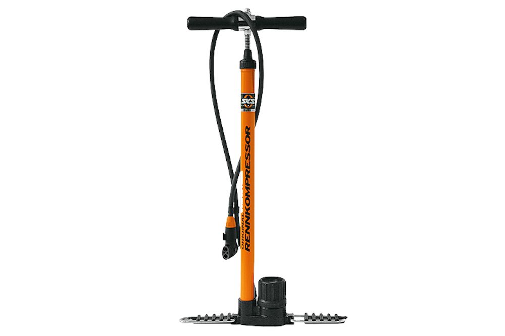 SKS Rennkompressor which is one of the best bike pumps