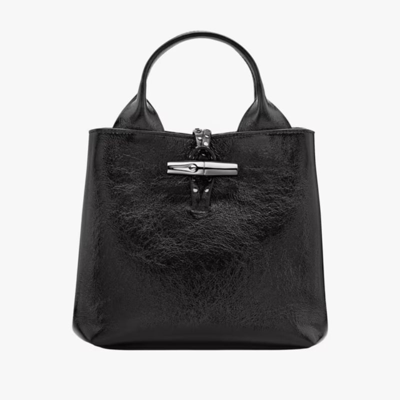 Longchamp, Le Roseau Leather Handbag
