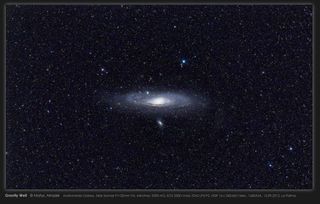 Andromeda Galaxy by project nightflight