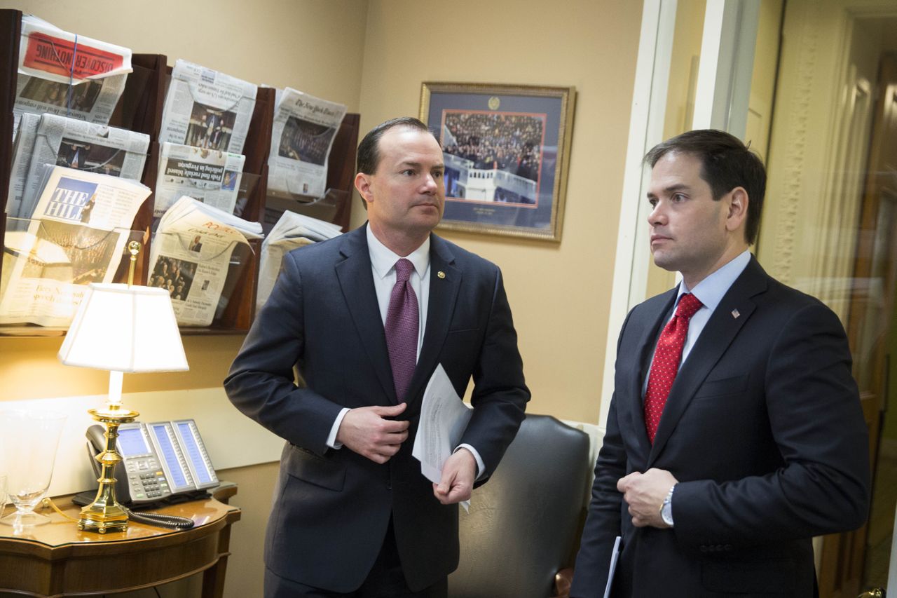 Mike Lee, Marco Rubio