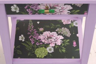 Add some floral decoupage papers