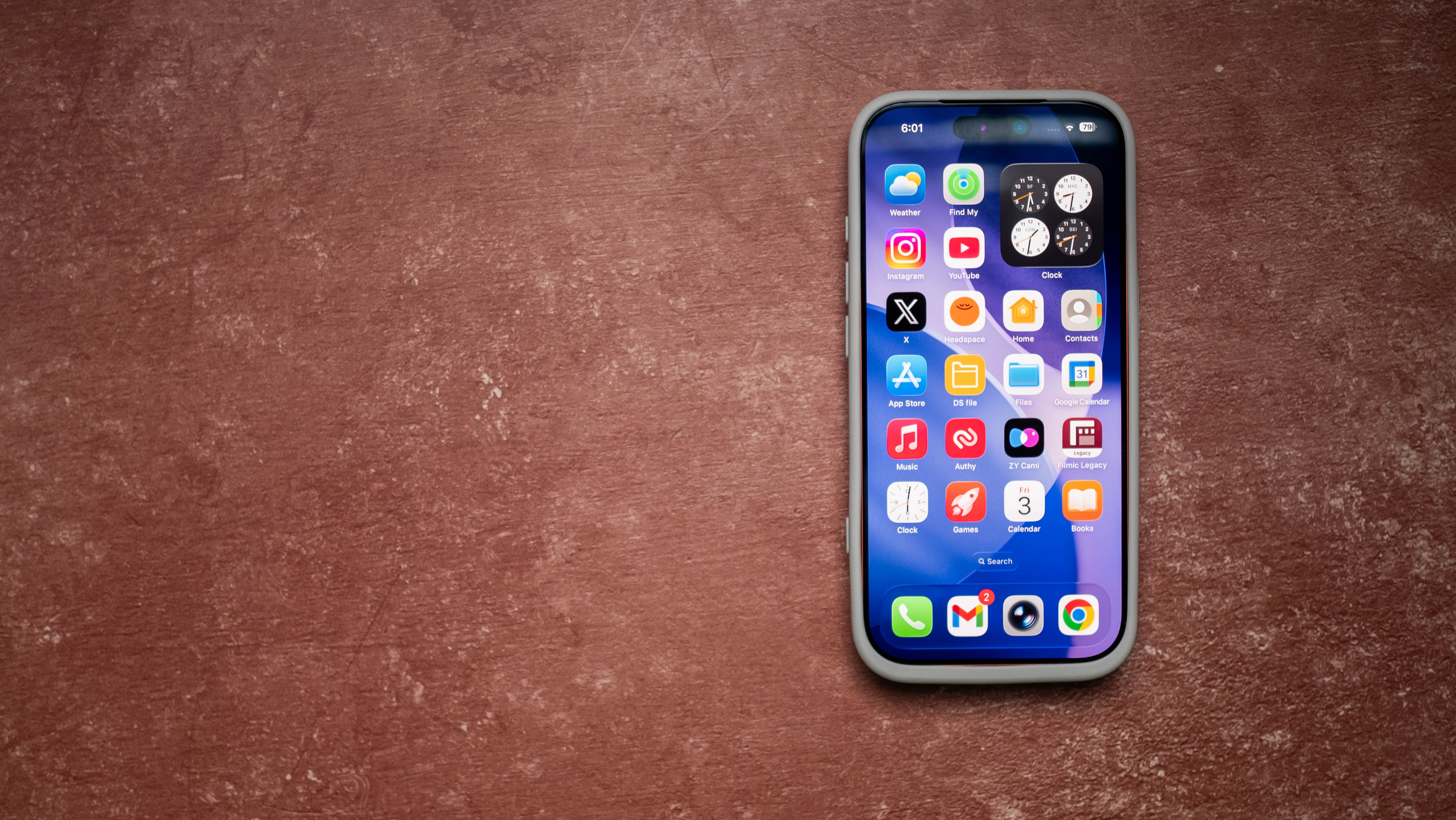 Selfix case used with the iPhone 17 Pro