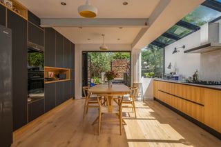 building an extension to create a dream kitchen