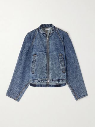 Paneled Denim Jacket