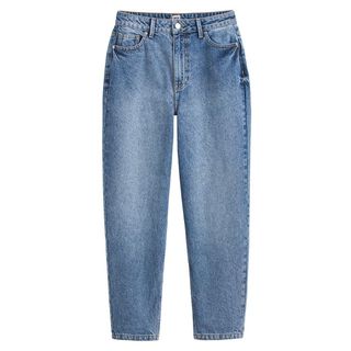 Les Signatures - High Waist Mom Jeans, Length 26"