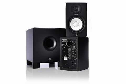 Yamaha's HS50M and HS10W: an up-front sound.