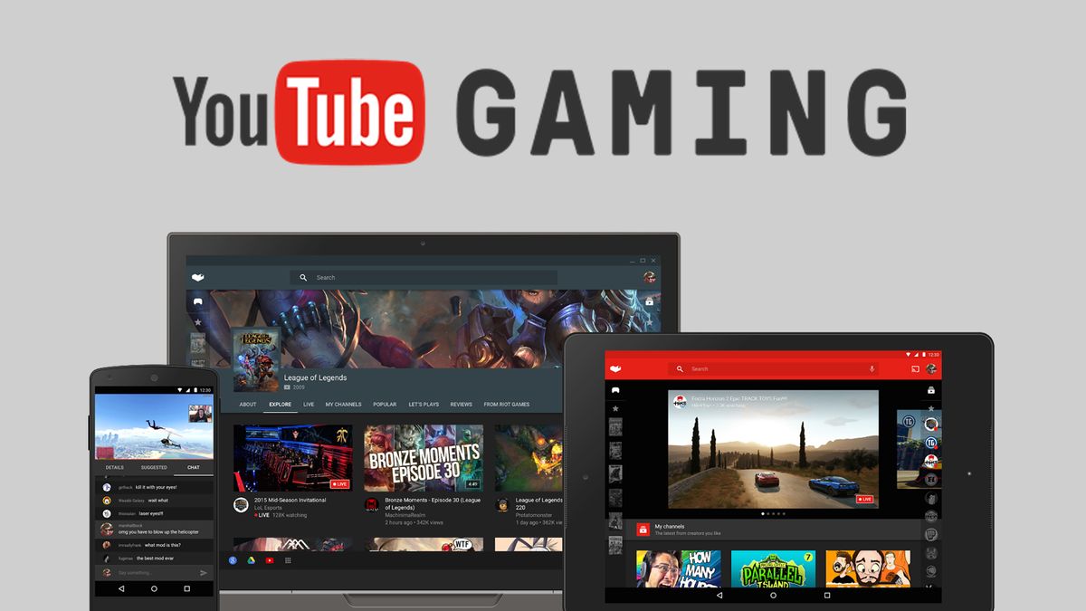 YouTube Gaming tendrá streaming directo en Android