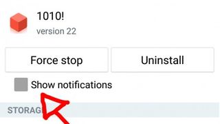 Show notifications