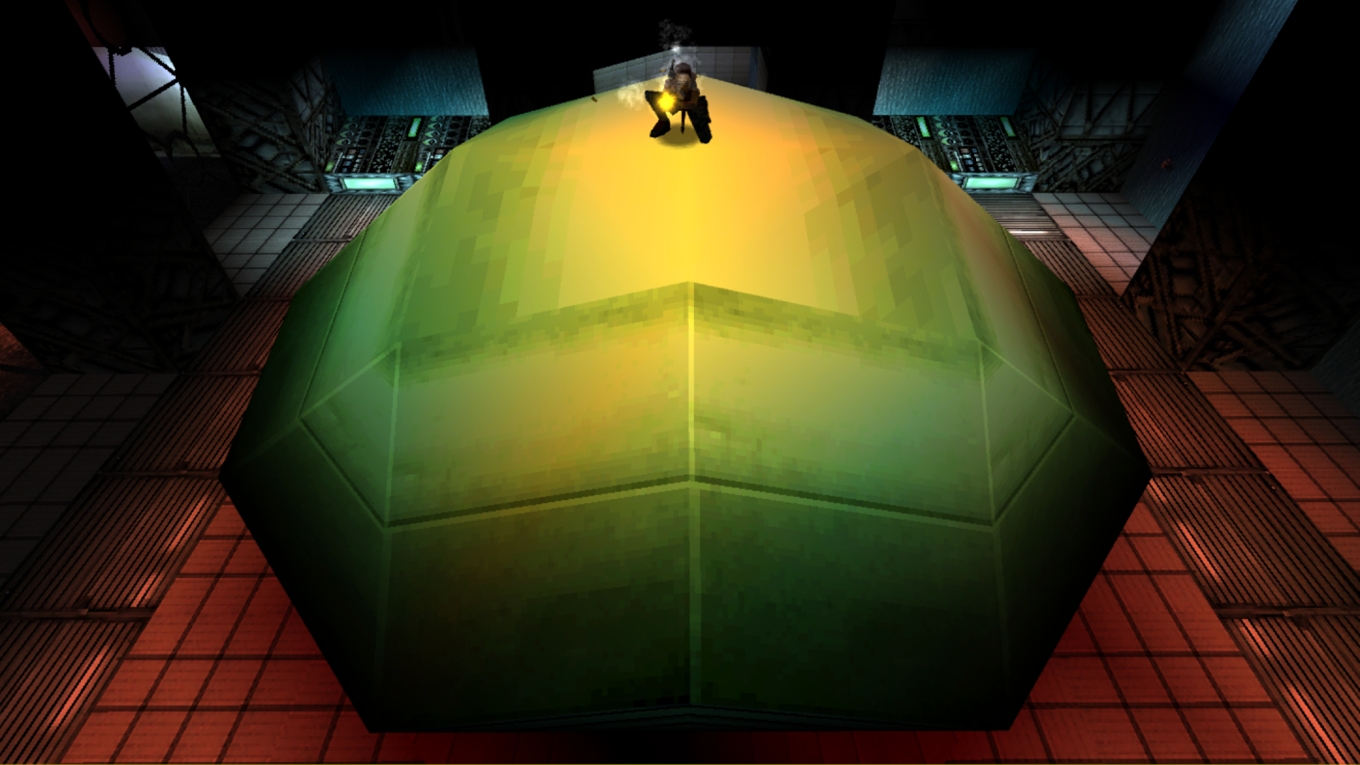 The UFO from Tomb Raider 3