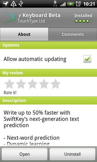 Android automatic app updates