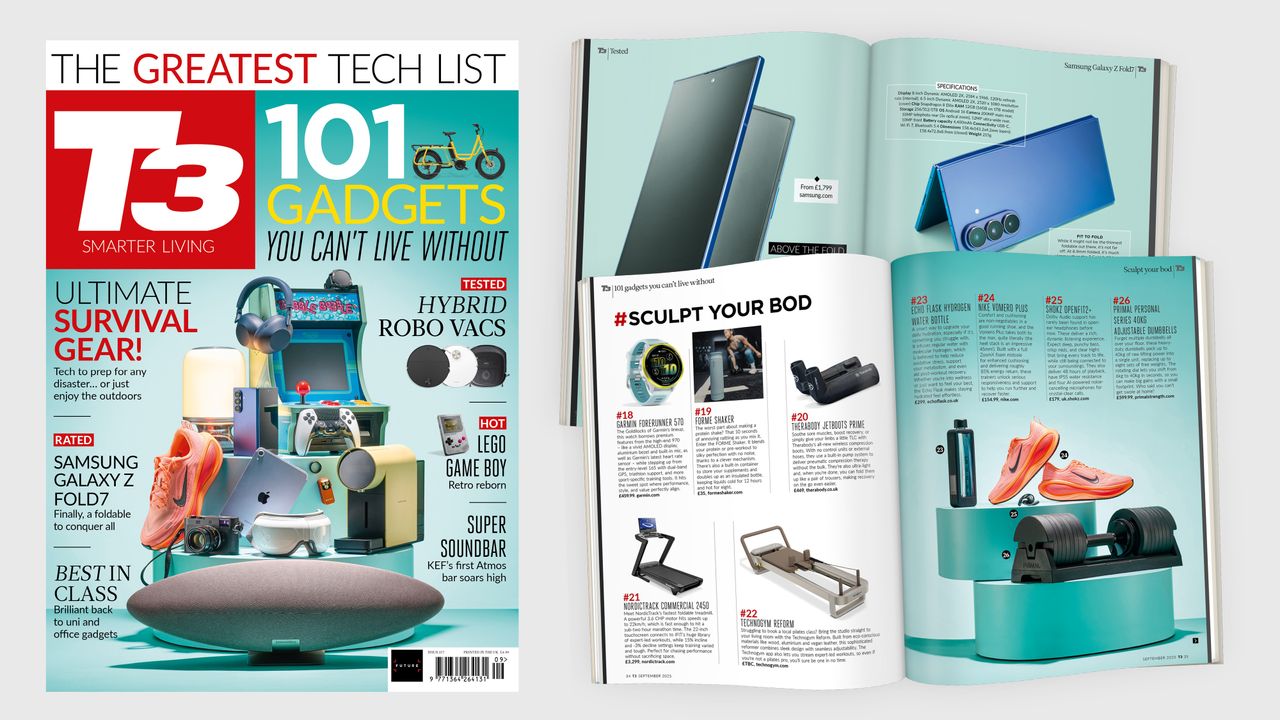 101 gadgets you can't live without, in the latest issue of T3!