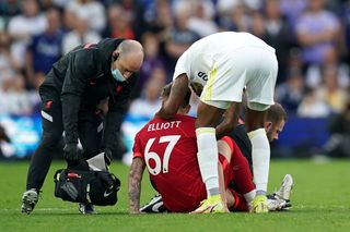 Elliott had a lengthy spell on the sidelines after suffering a seriousankle injury at Leeds