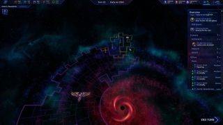 The galaxy map in The Pegasus Expedition