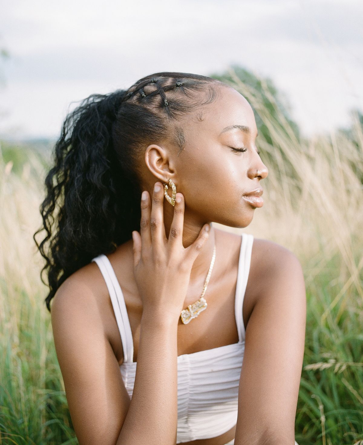 I shot a roll of Kodak Gold 120 film on a Pentax 6x7 without a light