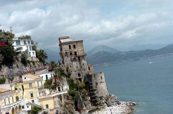 Riders visited the Amalfi Coast Wednesday.