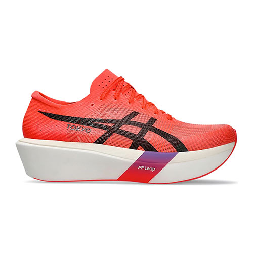 a stock picture of the Asics Metaspeed Sky Tokyo running shoes on a white background