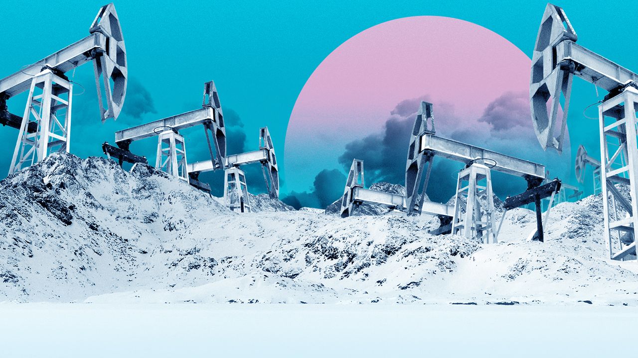 Arctic riches illustration