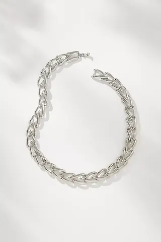 Slim Link Collar Necklace