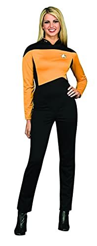 Star Trek: TNG deluxe women's gold jumpsuit