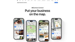 Apple Business Connect website screenshot