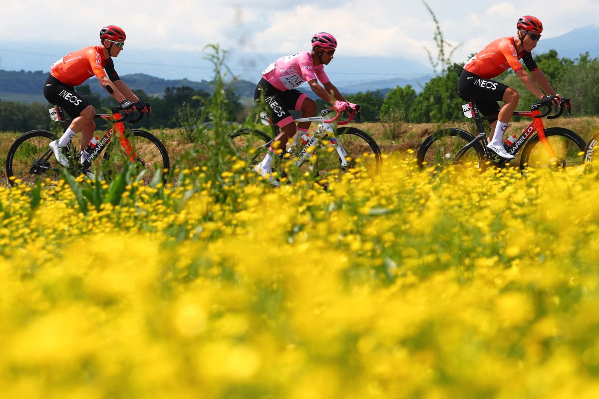 Jhonatan Narvaez at the Giro d'Italia 2024