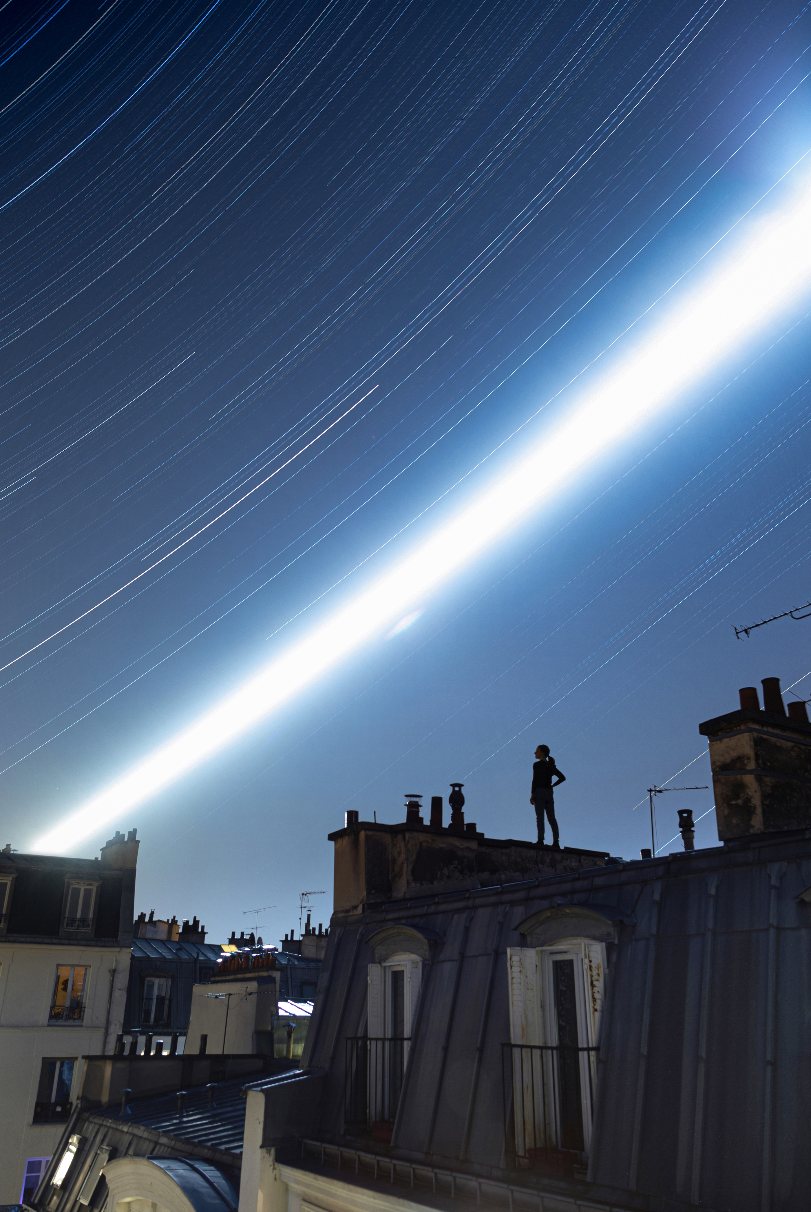 astronomy photographer of the year path of the full moon above the sleeping city