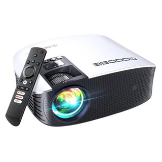 projector; GooDee Smart Projector with 5G WIFI and Bluetooth