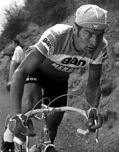 Raymond Poulidor on his way to a stage win