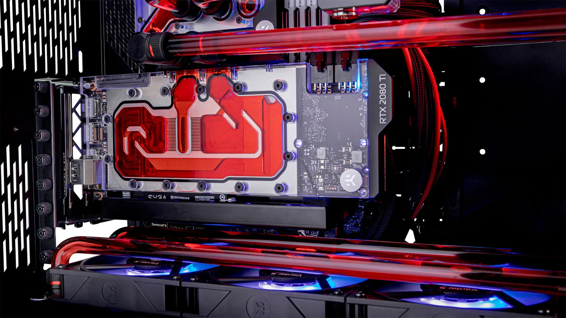 gør dig irriteret Marquee Tilskynde EKWB's new vertical mount lets you give your liquid-cooled GPU the  attention it deserves | PC Gamer