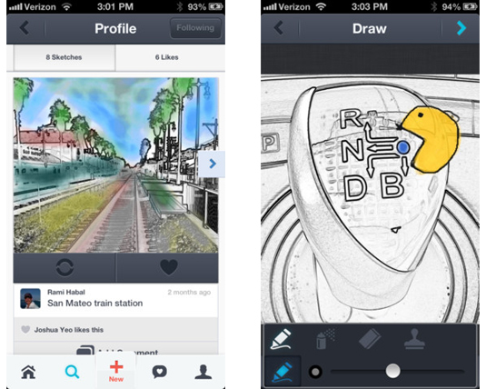 Version 2.0 is optimised for the iPhone 5's taller screen