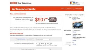 The questions on this insurance form are worded like a conversation with the customer, rather than the underlying data items