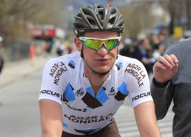 Maxime Bouet (Ag2r-La Mondiale) took his first win since 2010 at the Giro del Trentino.