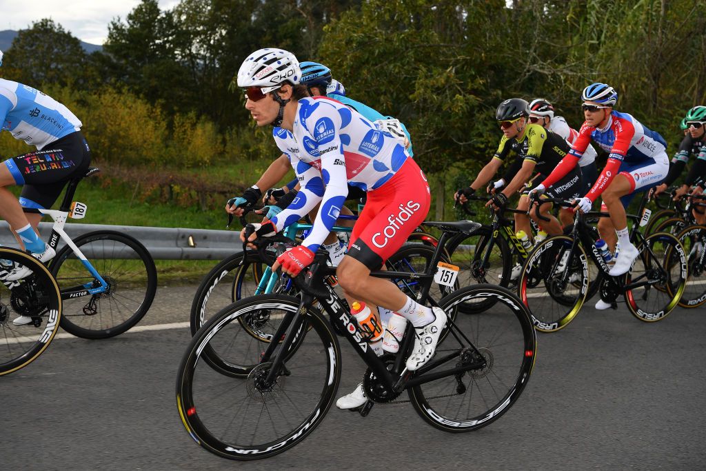 Vuelta a Espa&ntilde;a mountains competition leader Guillaume Martin (Cofidis)