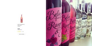 Belvoir fruit cordial is rich in illustrative detail – but that doesn't come across online