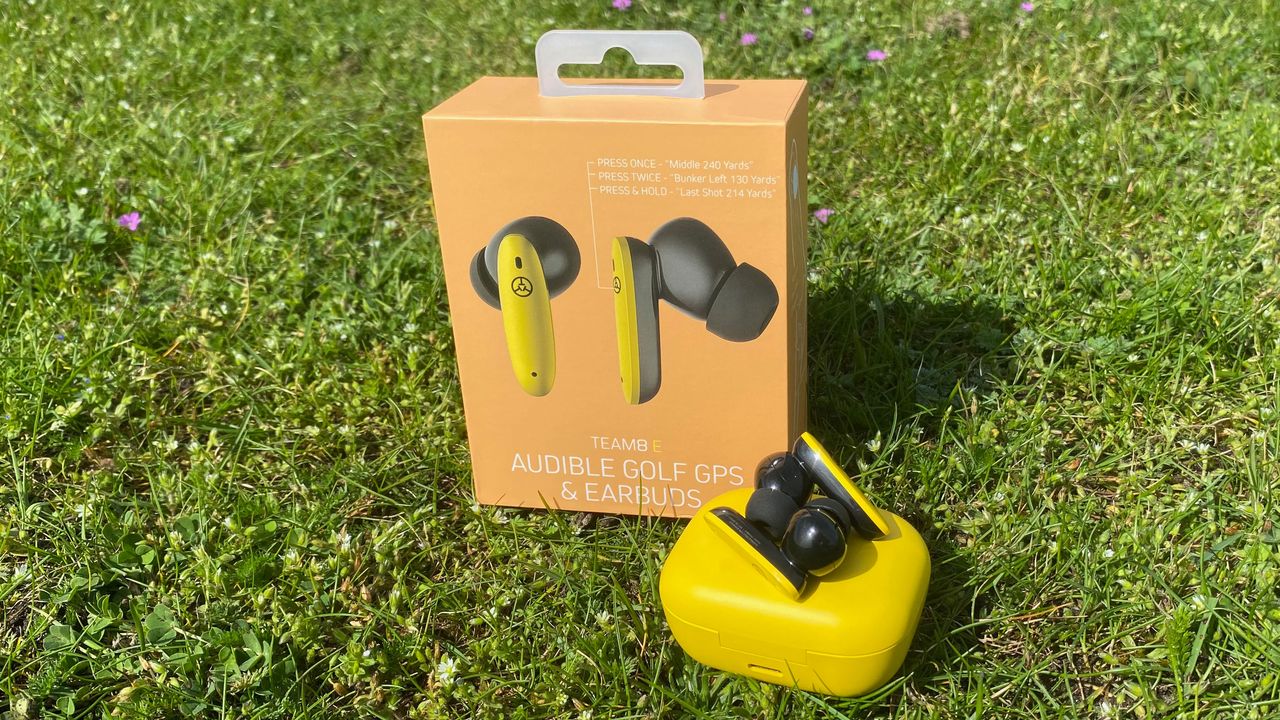 Photo of the TecTecTec Team8E Golf GPS Earbuds