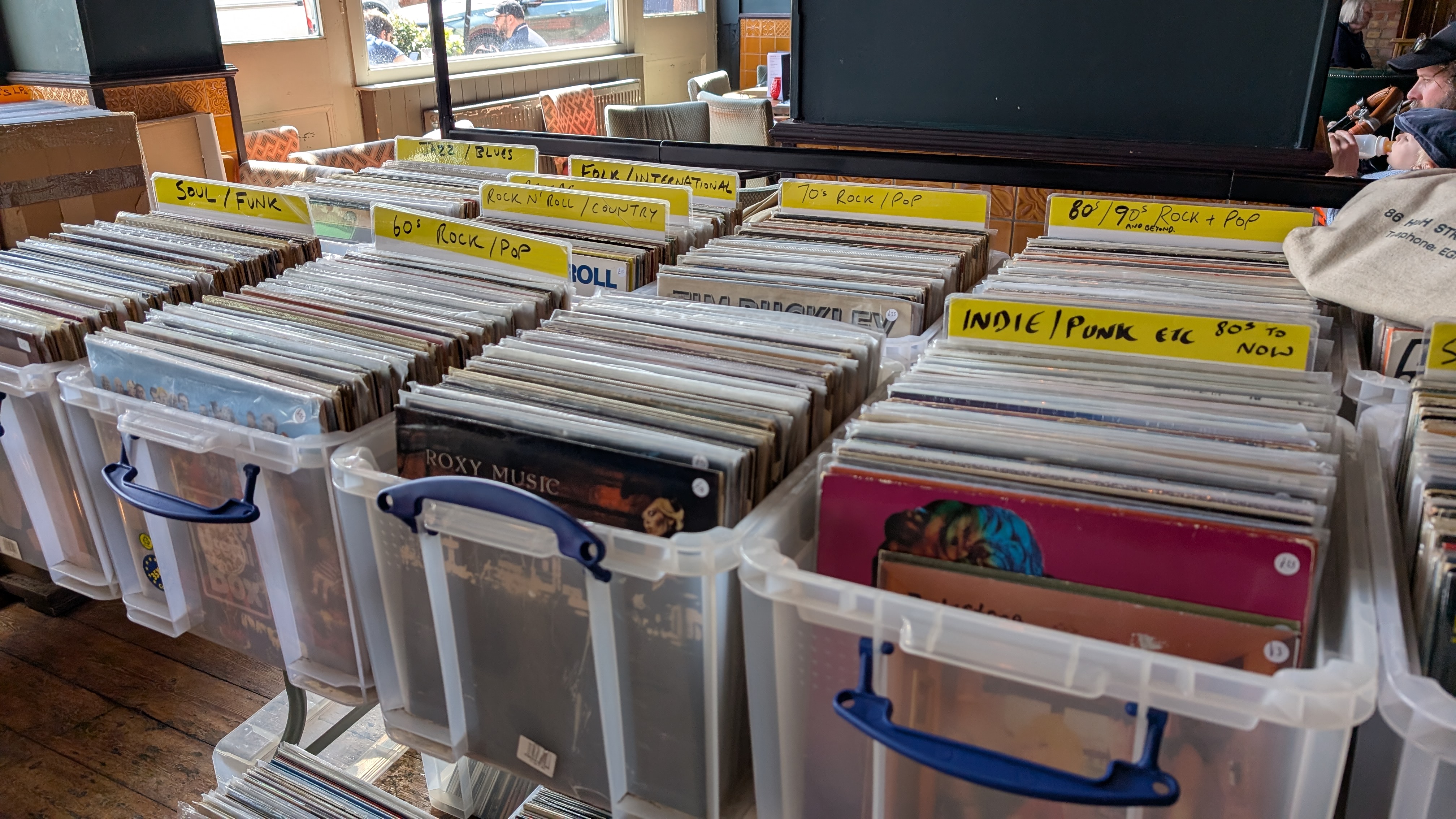 Forest Tavern pop up vinyl shop
