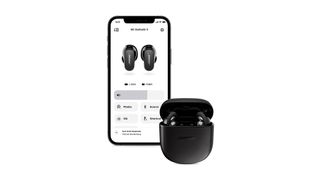 Bose QuietComfort Earbuds II pictured with companion app