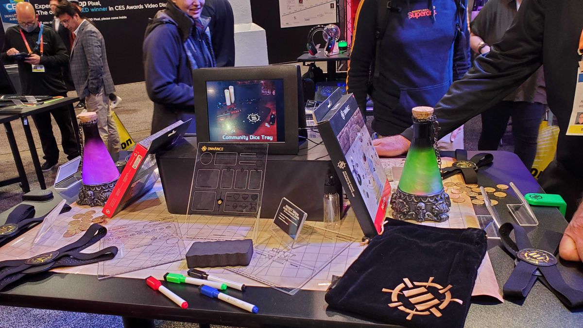 various D&amp;D merch