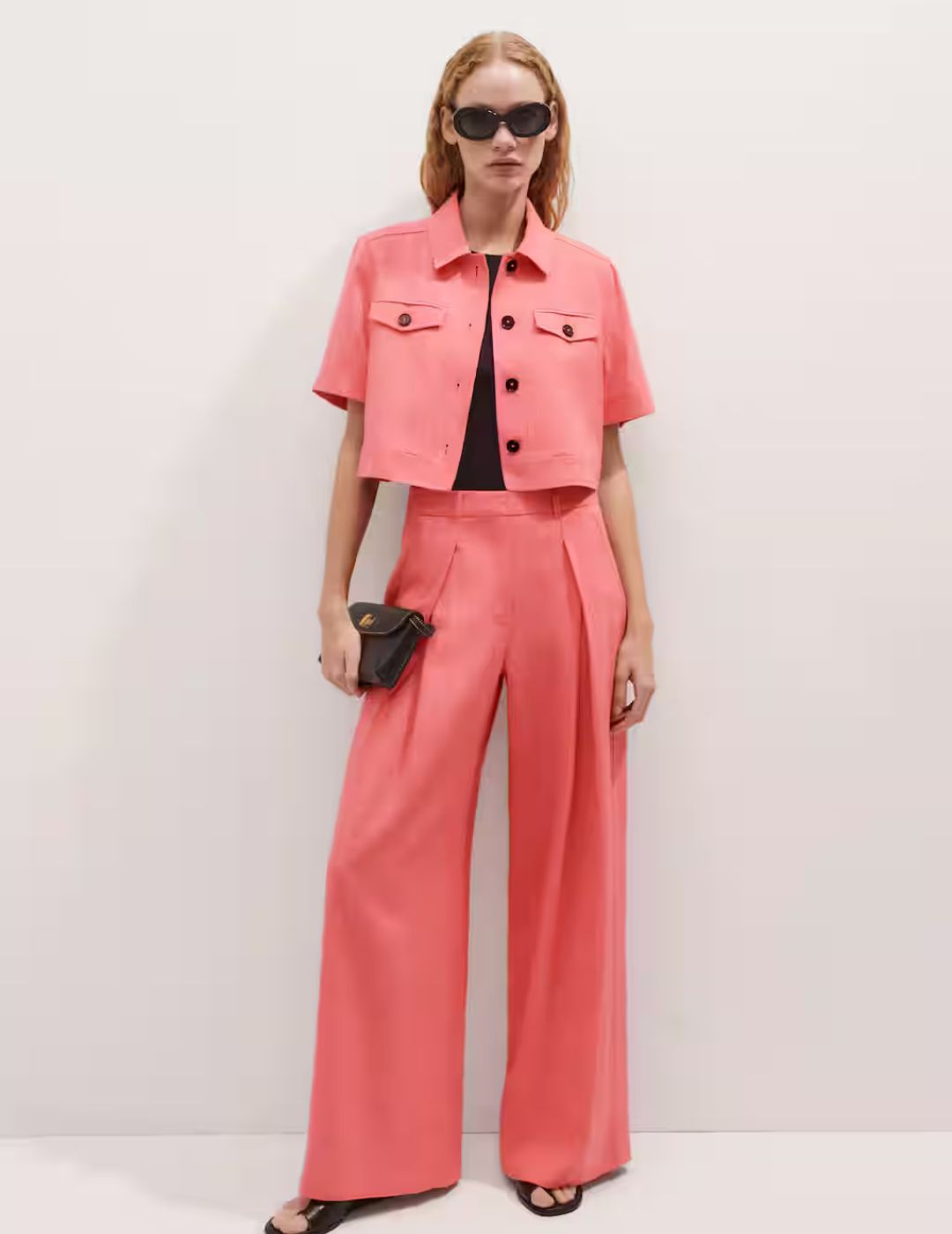 ME+EM, Lightweight Tailored Shirt Jacket