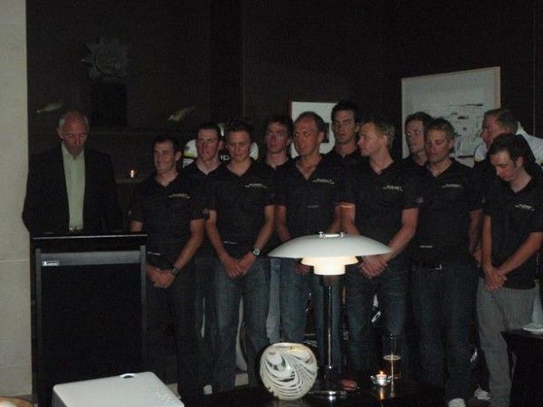 Our team at the launch for 2009