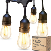 Addlon LED Outdoor String Lights 48FT | $69.99