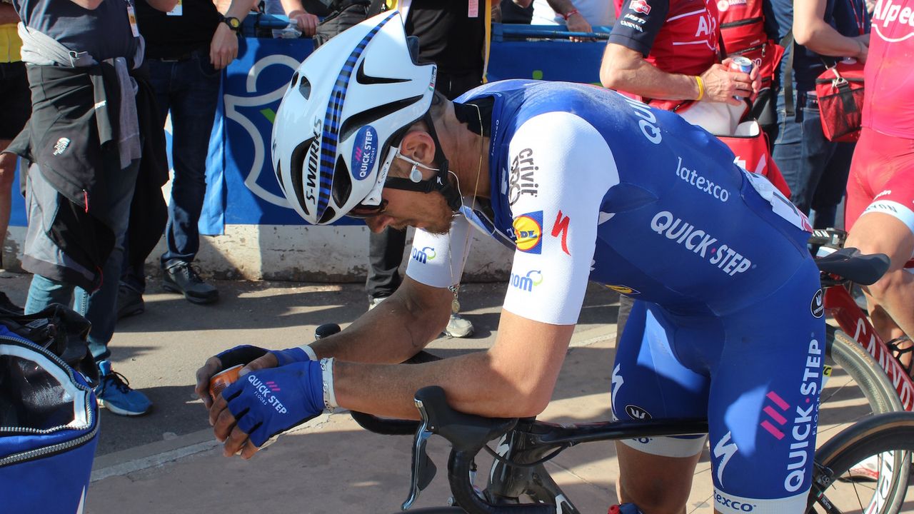 Trentin recovers on the Roubaix velodrome