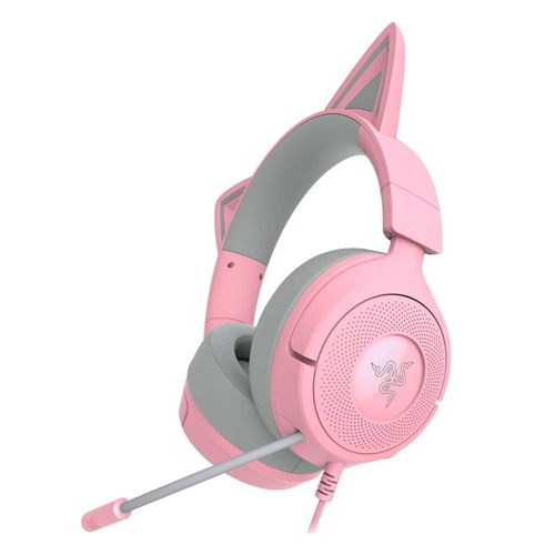 Razer Kraken Kitty V3 X - Quartz Pink
