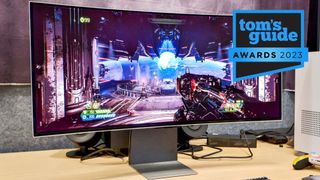 Tom's Guide Awards 2023: Samsung Odyssey OLED G8 showing gameplay