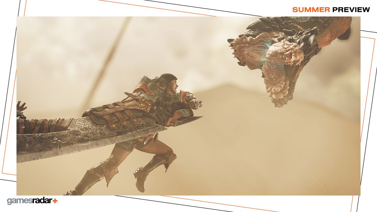 Monster Hunter Wilds screenshot showing combat