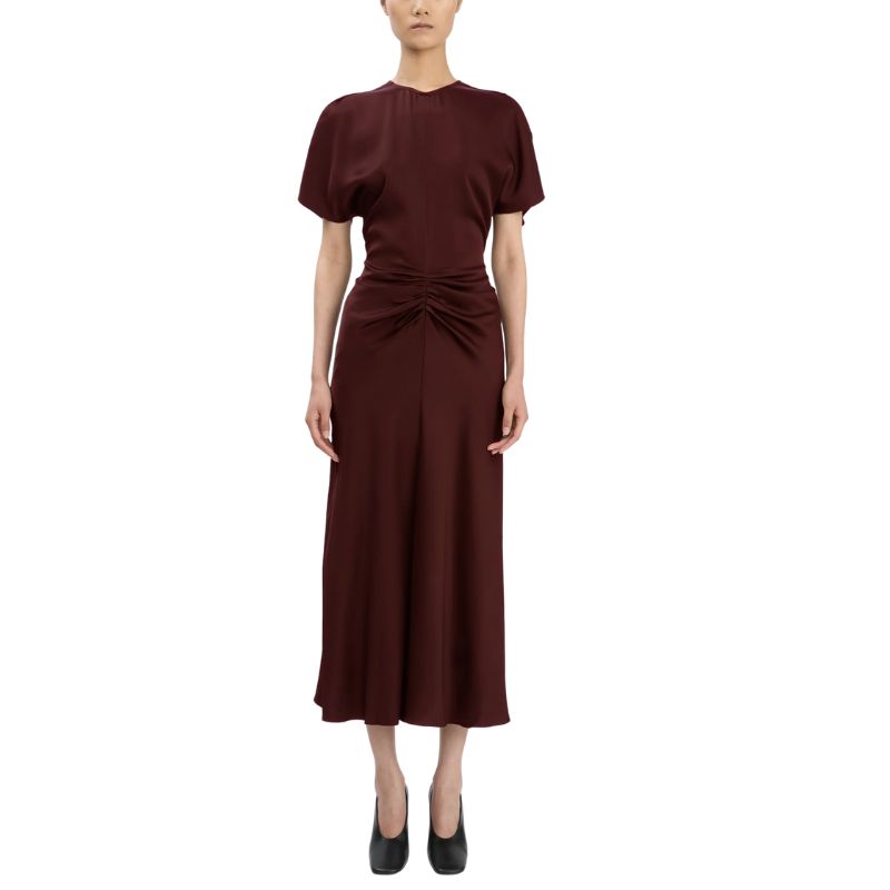Image of burgundy dress