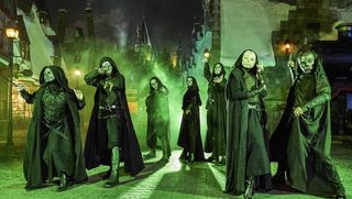 Death Eaters at Universal Studios Hollywood 2022 Horror Nights