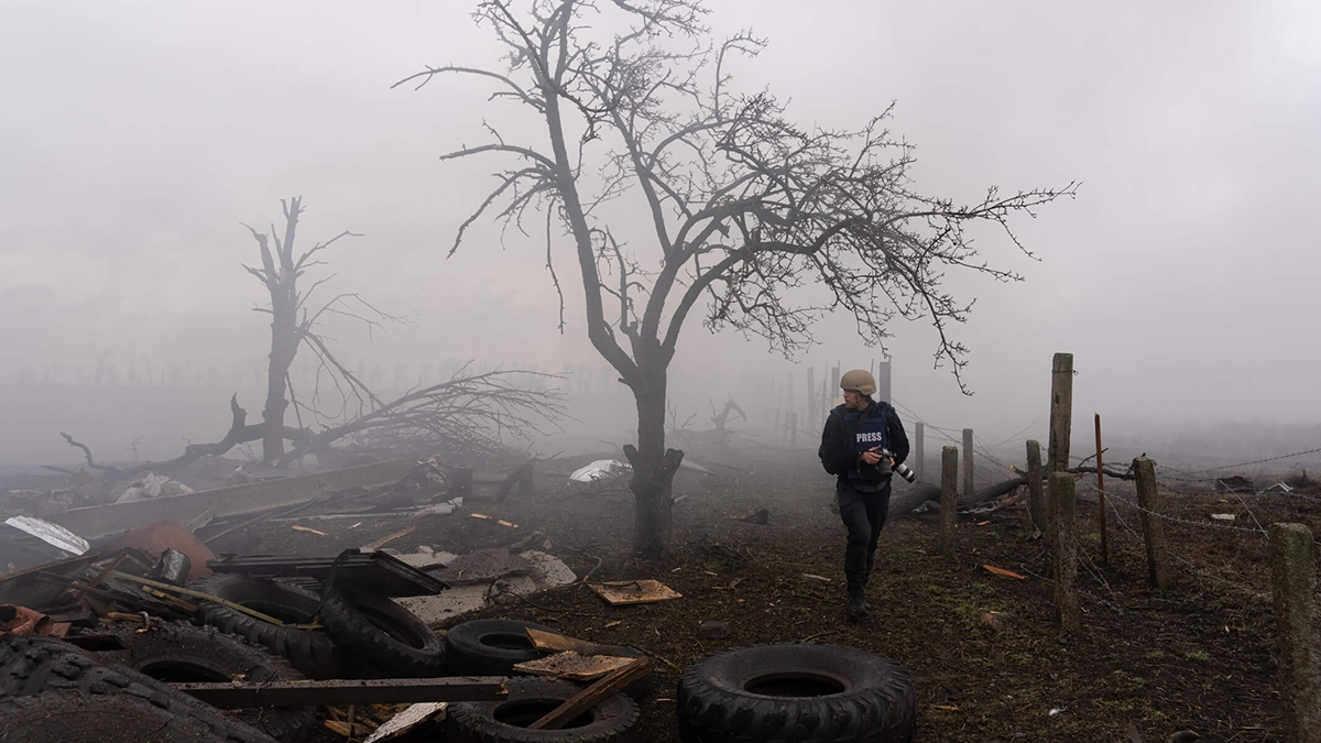 An image from the documentary 20 Days in Mariupol