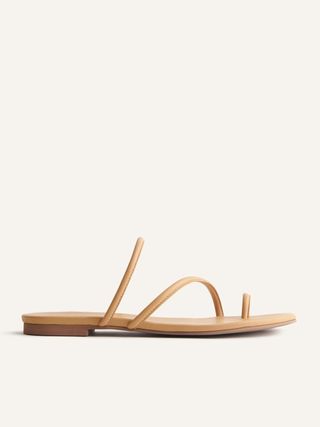 Ludo Toe Ring Strappy Flat Sandal