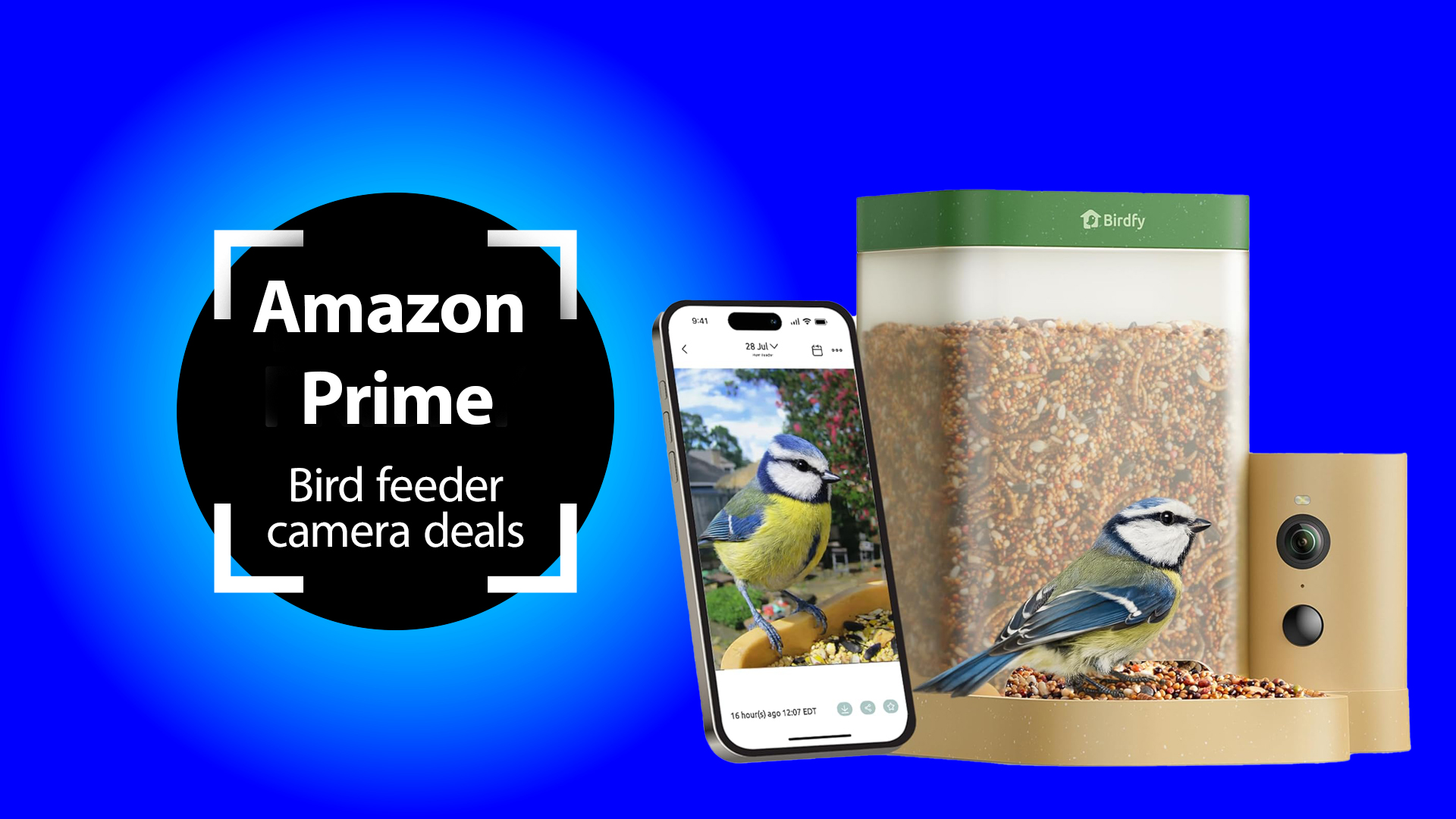 Amazon Prime Bird feeder camera deals